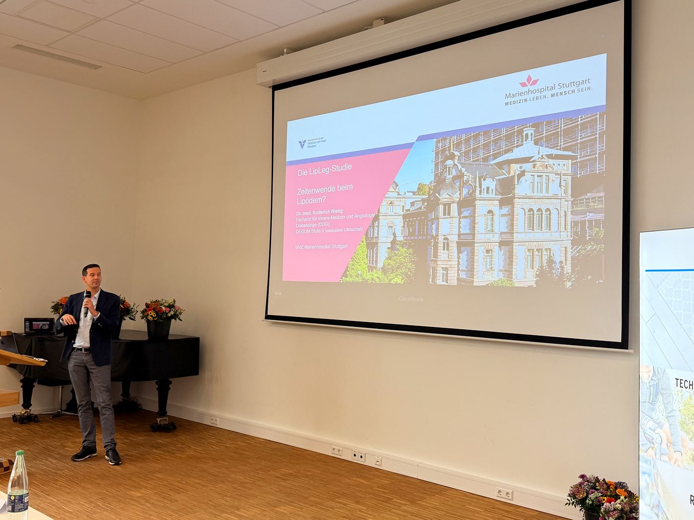 Fachvortrag im großen Saal des Kolpinghauses Stuttgart-Bad Cannstatt