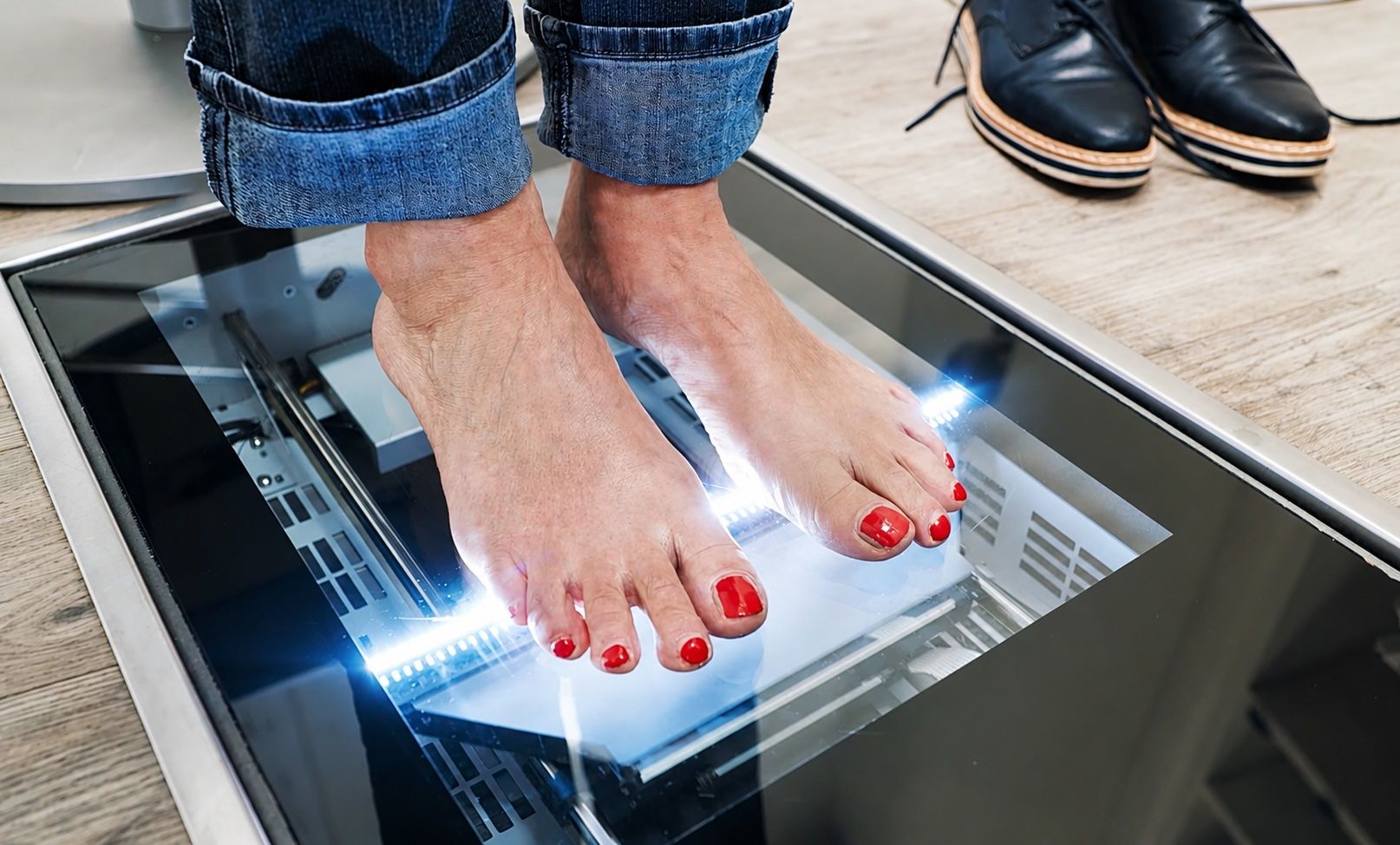 Digitale Fußanalyse und Einlagenversorgung