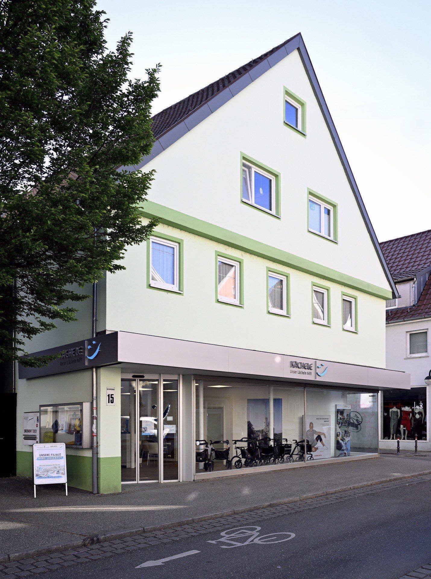 Sanitätshaus Kächele Reutlingen, Metzgerstraße 15